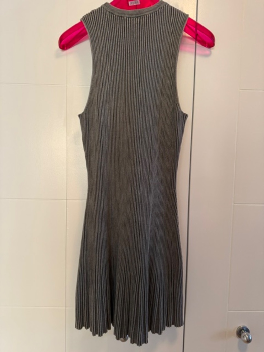 TWIK SIMONS - Jersey Mini Dress - Color Charcoal - Size XL - Picture 8 of 14